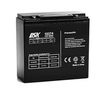 Batterie DSK 12V 20Ah VRLA étanche AGM à décharge Profonde, Rechargeable sans Entretien, idéale pour la mobilité, Une Utilisation cyclique et l'alimentation de Secours. Haute durabilité, Longue duré