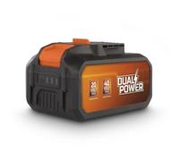 Batterie Powerplus Dual Power 4,0 Ah et 8,0 Ah de 2x20 V POWDP9040 - pour Outils de Bricolage sans Fil de 20 V et 40 V - LED d'Indication de Puissance - Plateforme de Batterie