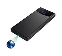 Batterie Externe Caméra Espion FHD 1080P Vision Nocturne Détection de Mouvement + SD 4Go