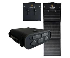 Batterie externe Viking VIDAR IV avec panneau solaire Viking L60 PD