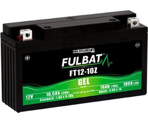Batterie FULBAT FUL GEL - FT12-10Z / YT12-10Z (Gel, sans entretien)