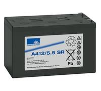 Batterie gel Exide Sonnenschein A412/5,5SR, 12V, 5,5Ah, technologie dryfit, pour utilisation en secours