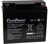 Batterie gel-plomb FirstPower FP12180 12V 18Ah VdS