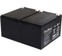 Batterie gel-plomb FirstPower pour USV APC RBC 6 12Ah 12V VdS