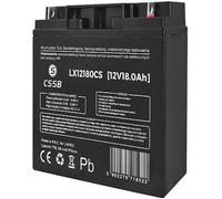Batterie gel rechargeable 12V 18Ah sans entretien, sans fuite LX12180