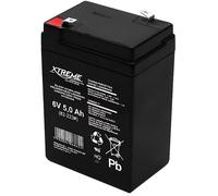 Batterie gel rechargeable 5Ah 6V sans entretien - XTREME - Durée de vie 5 ans - Haute qualité et fiabilité