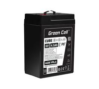 Batterie Green Cell AGM6V4-5AH-J Sealed Lead Acid VRLA 6V 4,5Ah pour onduleur 47x70x101mm 670g