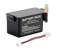 Batterie Li-ion 14,4 V 3000 mAh pour Rowenta Explorer 80, RR 7747 WH 4Q0, RR 7755 WH 4Q0, RR7, RR7747W4Q0, RR7755WH4Q0, Tefal RG 7765 RG7765WH Remplace 6.32.2.00 mAh 40.13 0, RS-2230002091