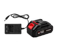 Batterie Li-ion 21 V 5,0 Ah + chargeur UE, batterie de rechange puissante pour outils électriques tels que pistolet pulvérisateur, visseuse à percussion, perceuse - Système de partage