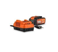 Batterie Li-ion 40V 5000mAh POWDP90640 + chargeur 20V/2x20V
