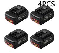 Batterie Li-Ion pour Bosch 18V, capacité 6000mAh, e CE, 4 pièces batterie 6,0 Ah
