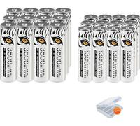 Batterie Li-Ion rechargeable, Performance longue durée, Compatibilité polyvalente, 12AA 12AAA