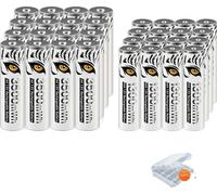 Batterie Li-Ion rechargeable, Performance longue durée, Compatibilité polyvalente, 16AA 16AAA