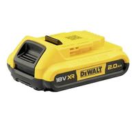 DeWALT Batterie DCB183-XJ XR 18V 2,0Ah Li-Ion Témoin LED 33% autonomie en plus
