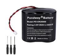 Batterie Li-SOCl2 de rechange 3,6 V 26 Ah pour Delta Dore BAT6416222/BP CS8000