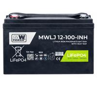 Batterie LiFePO4 12,8 V 100 Ah Bluetooth + tapis chauffant