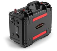 Batterie LiFePO4 - 12,8V 100Ah - Source d'énergie lithium rechargeable avec système de gestion de batterie (BMS) - 12 kg