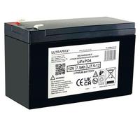 Batterie LiFePO4 12 V avec chargeur - Capacité de 7,5 Ah - Dimensions : 151 x 65 x 98 mm - Poids : 980 g