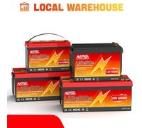 Batterie LiFePO4 12V - Batterie lithium-ion - Batterie cycle profond - Batterie pour bateau - Batterie pour panneaux solaires - Tension nominale 12,8V, capacité 168Ah