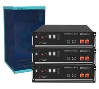 Batterie LiFePO4 48 V - Capacité de 10,5 kWh - Batterie lithium-ion - Conception modulaire compacte