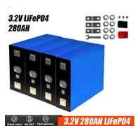 Batterie LiFePO4 - Batterie lithium fer phosphate - Capacité de 280 Ah - 6000 cycles de charge