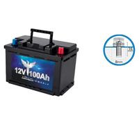 Batterie LiFePO4, capacité de 100 Ah, BMS intégré, 12 V 100 Ah, 12 V