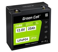 Batterie LiFePO4 - GREEN CELL - Cube 20AH - 256 Wh - 12 8 V - IP54