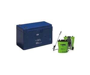 Batterie LITHIUM 12V - 6A pour Pulvérisateur 16L