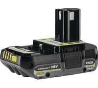 Batterie Lithium+ 18V, 2.0 Ah Compacte, RYOBI RB1820C, Technologie IntelliCell, Indicateur de Charge 4 LED