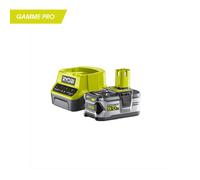 Batterie lithium 18V - 5,0 Ah + chargeur rapide - RYOBI
