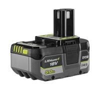 RYOBI RB1850X Batterie 18 V 5,0 Ah / 5000 mAh Li-Ion ONE+ ( 5133005287 ) avec indicateur de charge