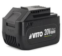 Batterie Lithium 20V - 6Ah Gamme sans fil - Témoin de charge Led VITO