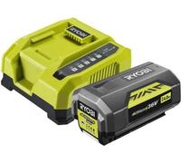 Batterie Lithium+ 36V RYOBI MAXPOWER 4,0 Ah, Chargeur Rapide 6,0 A, RY36BC60A-140, Compatible RYOBI 36V
