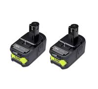 Batterie lithium-ion, 18 V, capacité de 6,0 Ah, plusieurs options de batterie, 2 batteries