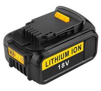 Batterie lithium-ion 18V 5Ah, compatible avec la gamme DeWalt 18V