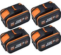 Batterie lithium-ion, 20 V, capacité de 8 000 mAh, 20 V 8,0 Ah × 4