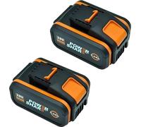 Batterie lithium-ion, 20V, capacité 6,0 Ah, Worx 6AhX2