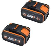 Batterie lithium-ion, 20V, capacité 8,0 Ah, Worx 8AhX2