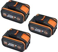 Batterie lithium-ion, 20V, capacité 8,0 Ah, Worx 8AhX3