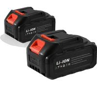 Batterie lithium-ion 21 V, capacité 3 Ah/5 Ah/6 Ah, haute compatibilité, 2 batteries