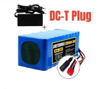 Batterie lithium-ion 36V - Configuration 10S4P - 100 Ah (100000 mAh) - Puissance élevée de 1000W - Système de gestion de batterie (BMS) intégré - Chargeur DC-T 42V 2A - Chargeur DC-T