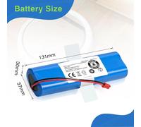 Batterie lithium-ion - Aspirateur robot V8s - 3500 mAh - 14,8 V - 18650 - CE