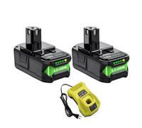 Batterie lithium-ion, capacité 6,0 Ah, 2 batteries et 1 chargeur