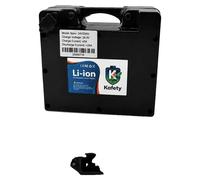 Batterie lithium-ion, capacité de 20000 mAh, performance optimisée pour les cycles de charge profonds, 1 chargeur inclus, 24 V