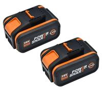 Batterie lithium-ion, capacité de 8 000 mAh, compatible avec les outils électriques, 20 V 8,0 Ah x 2
