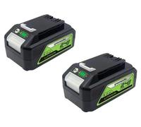 Batterie lithium-ion, capacité de 8000 mAh, compatible avec les outils Greenworks, lot de 2