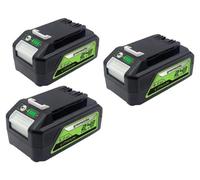 Batterie lithium-ion, capacité de 8000 mAh, compatible avec les outils Greenworks, lot de 3