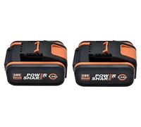 Batterie lithium-ion, capacité de 8000 mAh, compatible avec plusieurs outils, 20 V, 8,0 Ah x 2