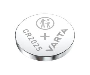 Batterie Lithium Varta CR2025 3V 170mAh, Pile Bouton 20x2.5mm, Technologie Lithium, Conditionnement Blister, Poids 2.5g, Référence 06025-101-401