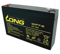 Batterie longue WP7-6 6 V 7 Ah AGM plomb comme 7,0 Ah 7,0 Ah 7,2 Ah 7,2 Ah 8 Ah